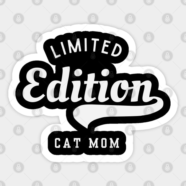 Limited Edition Cat Mom Sticker by Stylecombinator